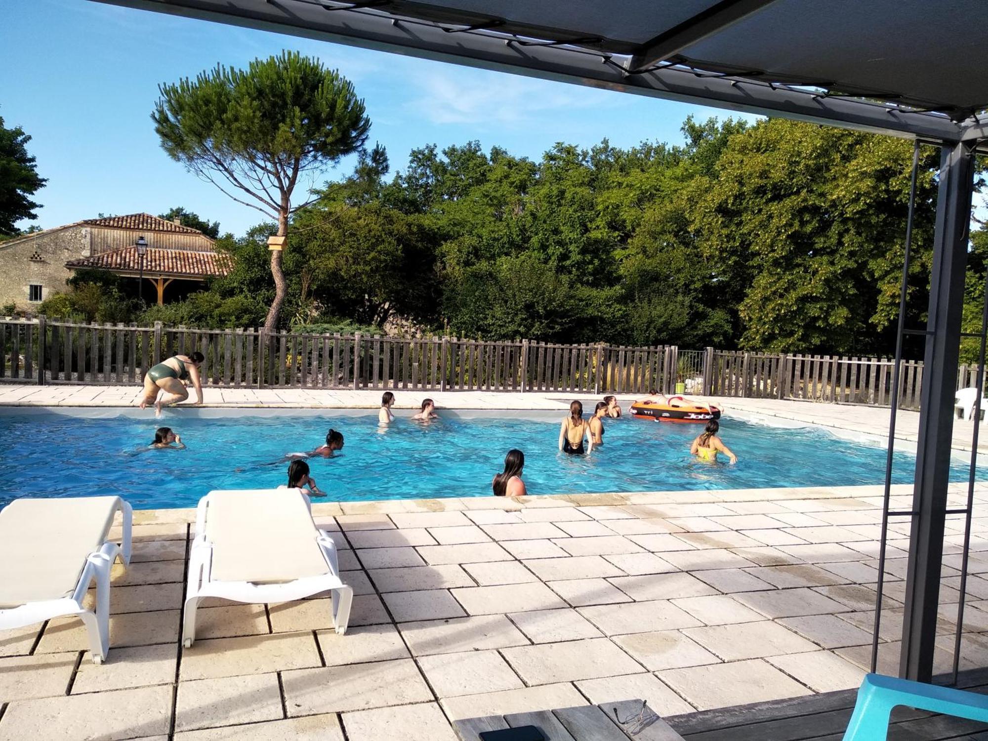 Le Vignal Villa Monflanquin Buitenkant foto