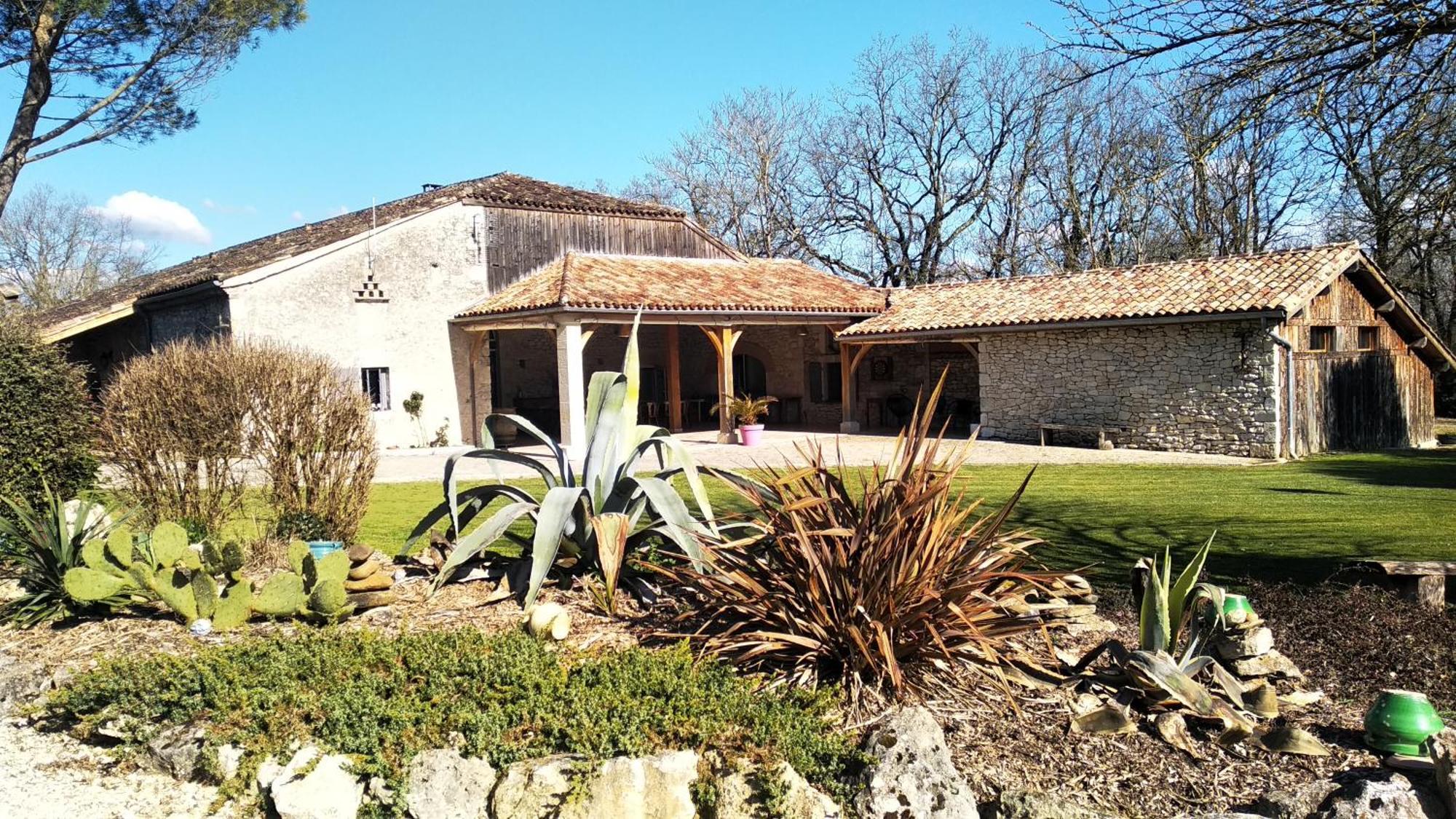 Le Vignal Villa Monflanquin Buitenkant foto
